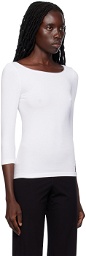 Wolford White Cordoba Long Sleeve T-Shirt
