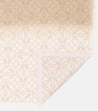 Loewe Anagram wool, silk and cashmere scarf