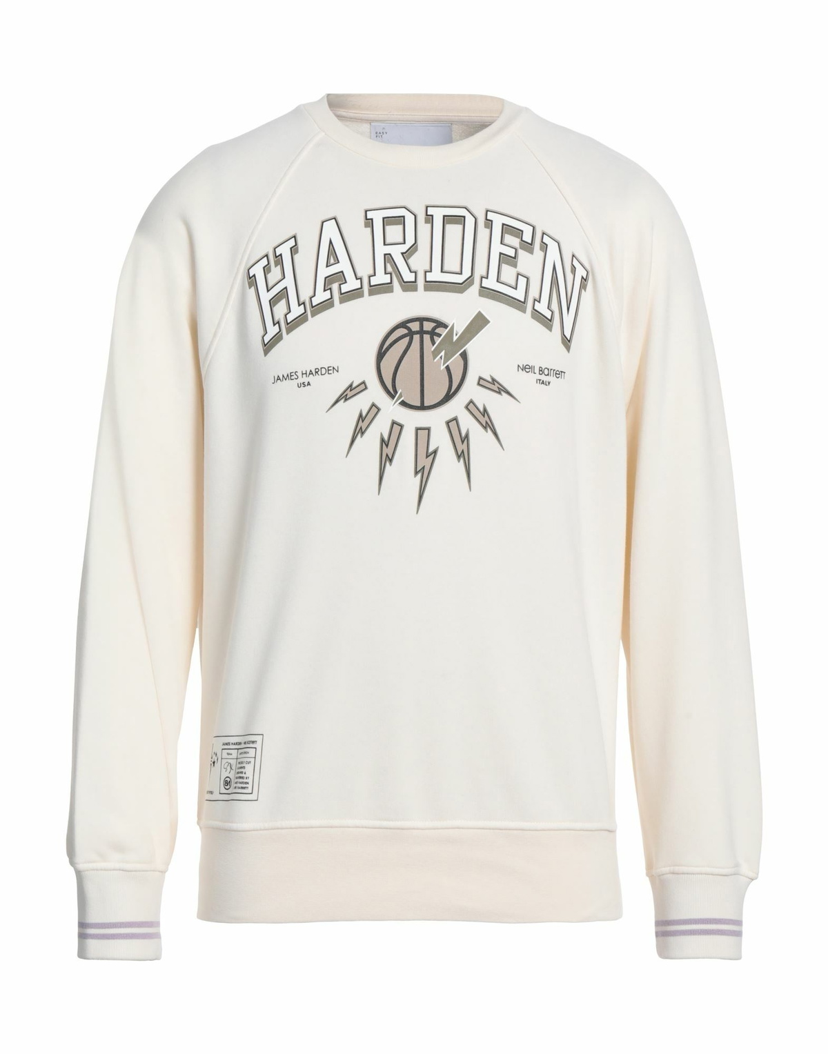Neil Barrett Mens Sweatshirt Cream