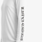 Second/Layer Men's Destroyed Skate Wave Long Sleeve T-Shirt in White