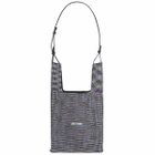 LASTFRAME Women's Colour Metallic Market Bag Medium in Multi