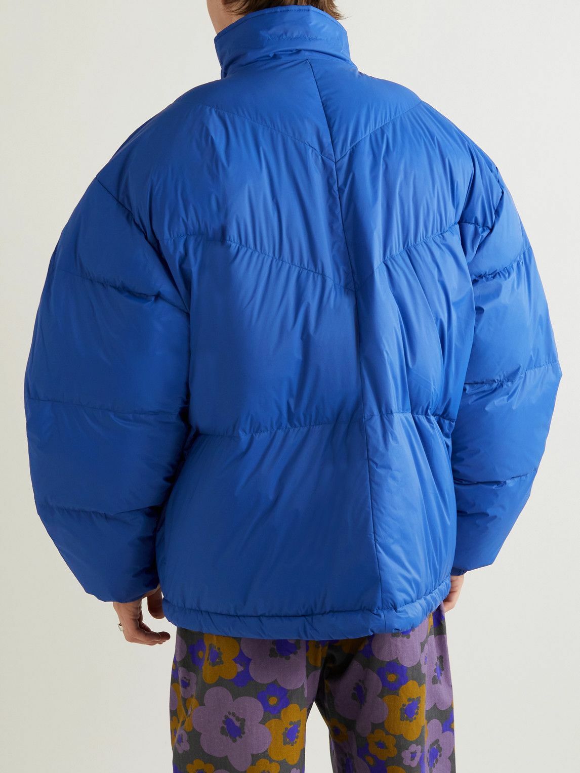 Isabel Marant - Fimoji Quilted Shell Jacket - Blue Isabel Marant