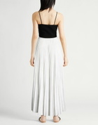 Peserico Womens Maxi skirt in Light grey