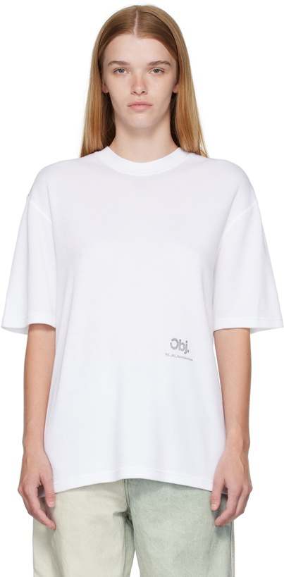 Photo: Objects IV Life White Stamp T-Shirt