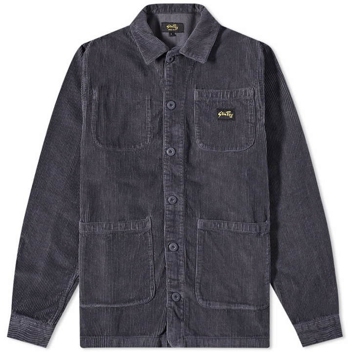 Photo: Stan Ray Men's Painters Jacket in Navy Cord