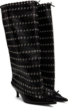 ALL-IN Black Grommet Level Boots