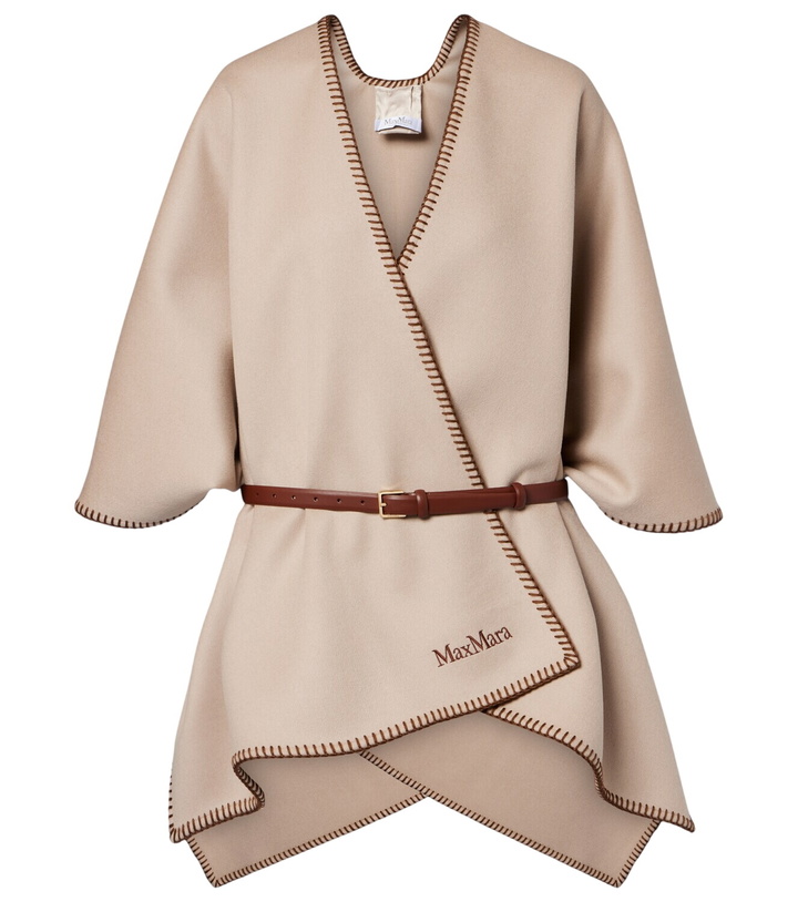 Photo: Max Mara Virgin wool cape