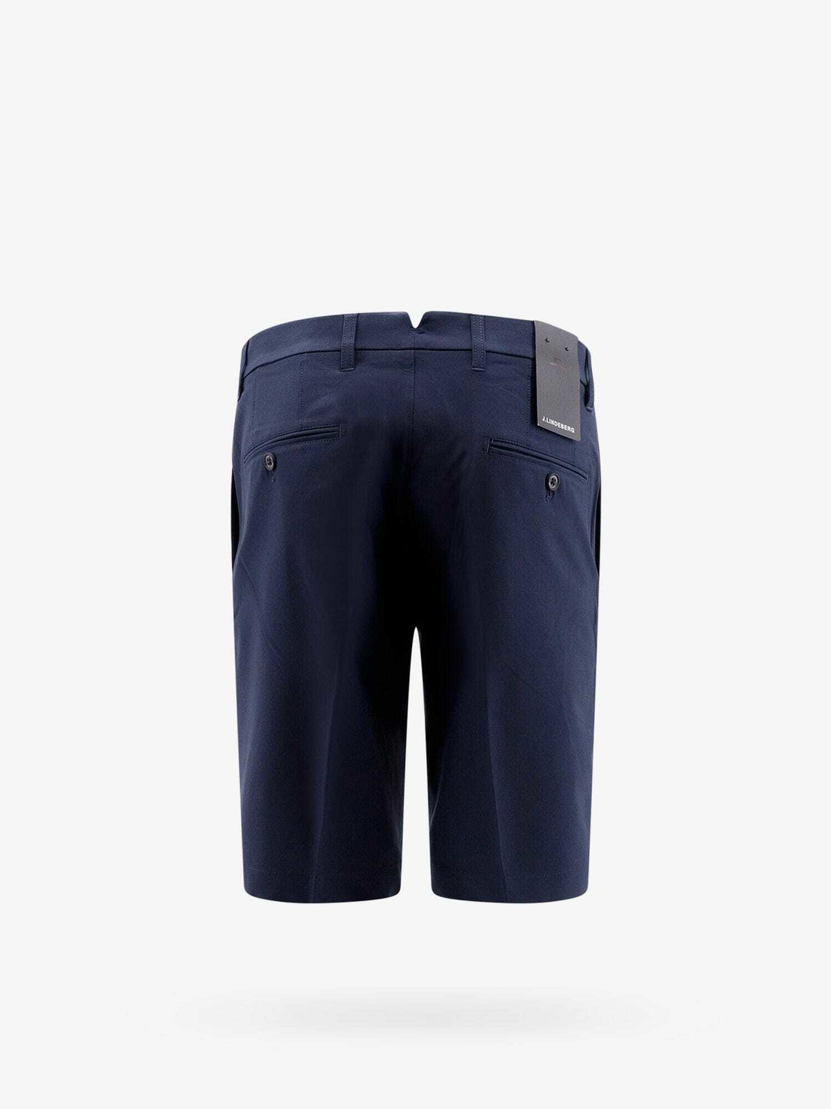 J.Lindeberg Technical Fabric Bermuda Shorts With Logo Patch