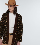 Alanui - Leopard-print wool cardigan