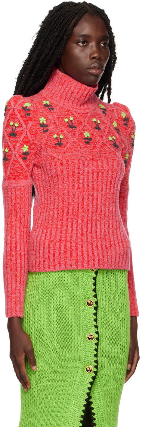 Cormio Pink Oma Turtleneck