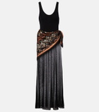 Zimmermann Aster scarf-detail maxi dress