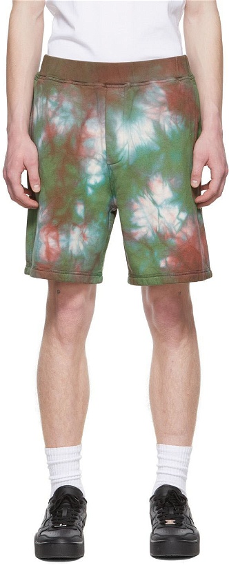 Photo: Dsquared2 Green Cotton Shorts