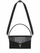 ANINE BING - Colette Embossed Leather Shoulder Bag