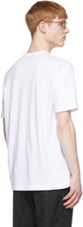 Comme des Garçons Homme White Cotton T-Shirt