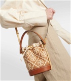 Tory Burch Double T embroidered shoulder bag