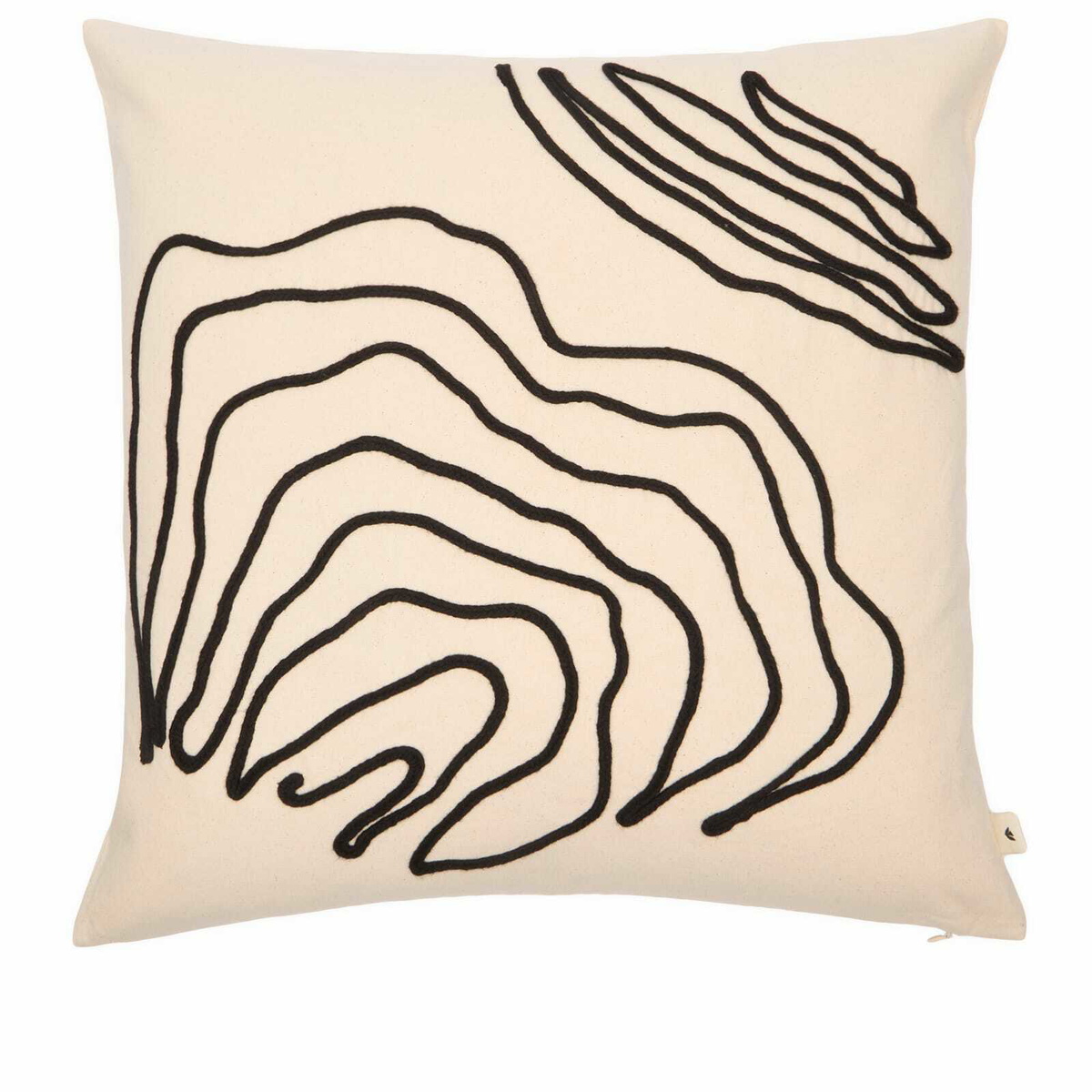ferm LIVING Jot Cushion in Natural 