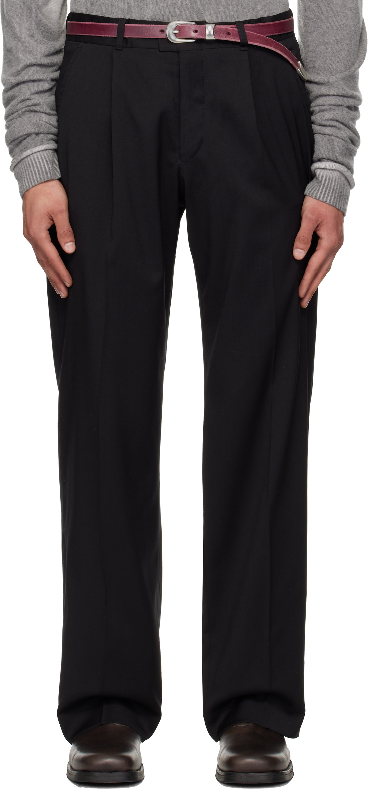 OUR LEGACY Black Formal Cut Trousers Our Legacy