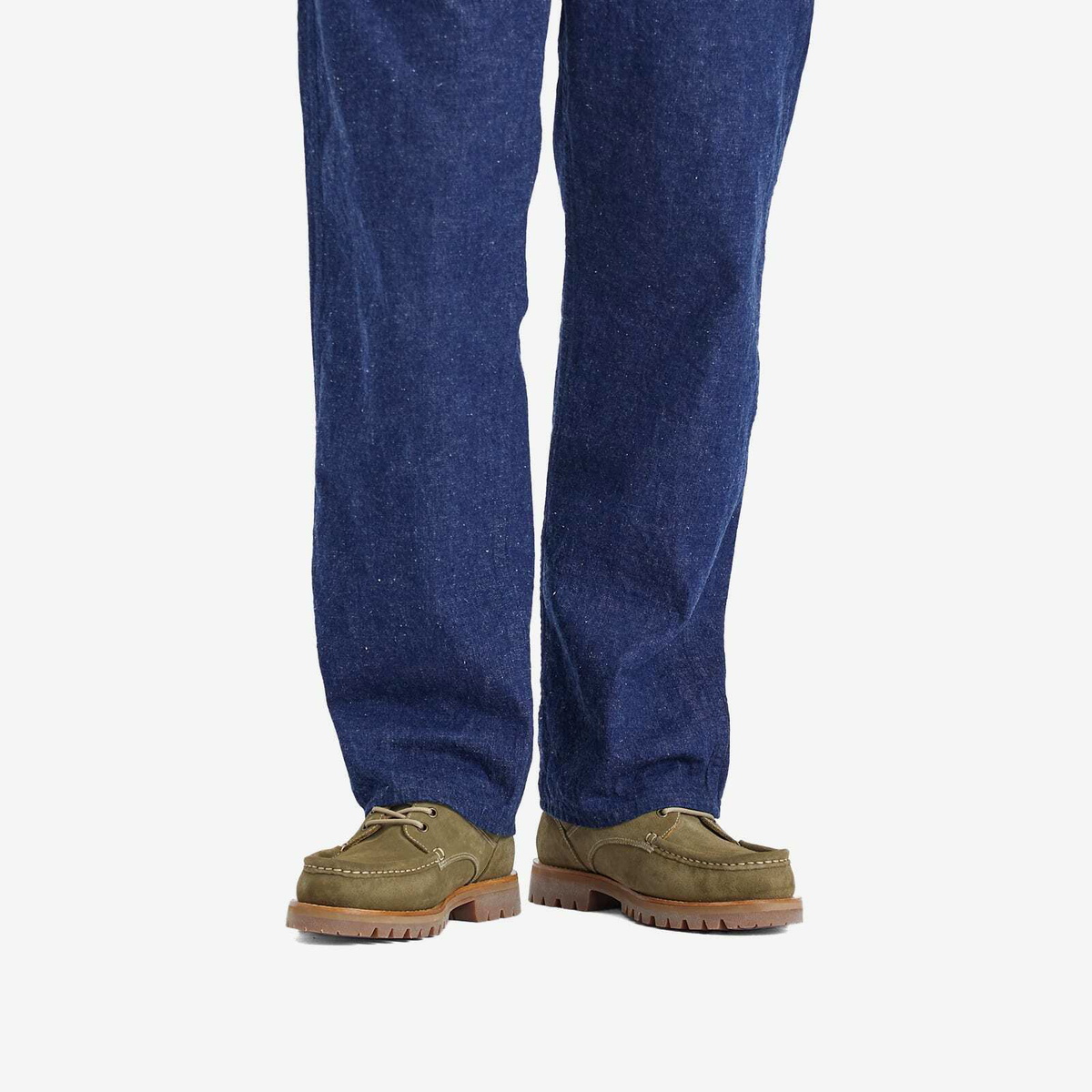 Paraboot Men's Thiers in Khaki Suede