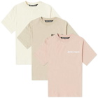 Palm Angels Men's Logo T-Shirt - 3 Pack in Multi Colour