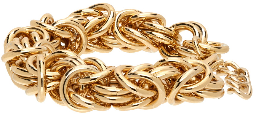 Wandering Gold Twisted Chain Bracelet