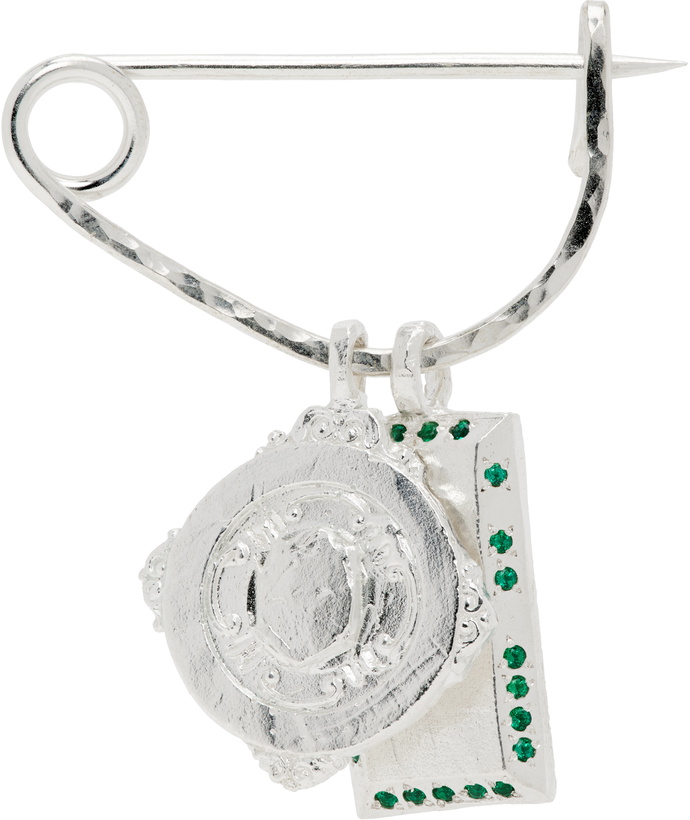 Photo: The Ouze SSENSE Exclusive Ingot Medal Brooch