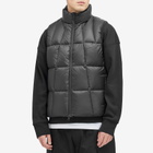 Uniform Bridge Men's AE Utility Duck Down Vest in Black