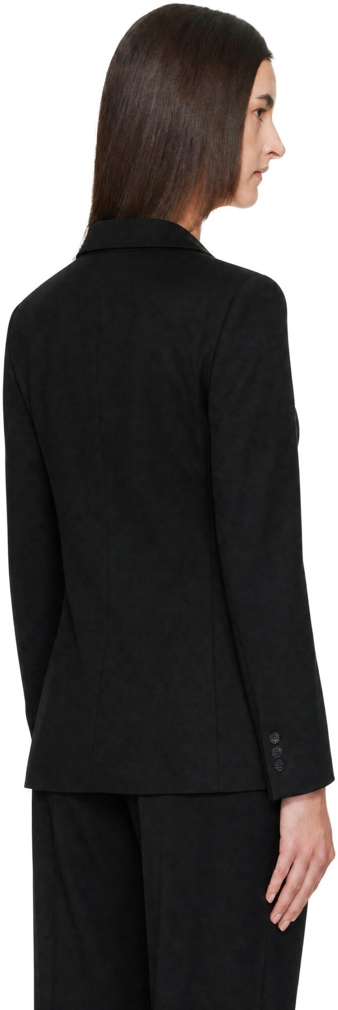 Kiko Kostadinov Black Egret Tailored Blazer