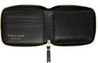 COMME des GARÇONS WALLETS Black Classic Leather Wallet