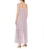 See By Chloe - Printed cotton and silk maxi dress