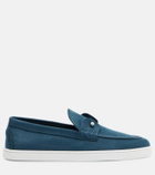 Christian Louboutin Chambeliboat Donna suede boat shoes