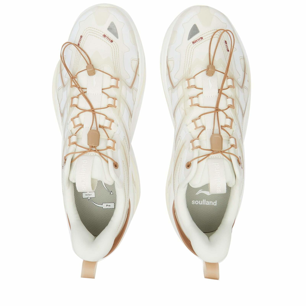 Soulland x Li-Ning X-Claw Ace Sneakers in White