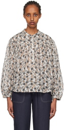 Isabel Marant Etoile White Salika Blouse