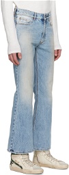 ERL Blue Distressed Jeans