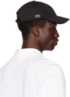 Lacoste Black Organic Cotton Cap