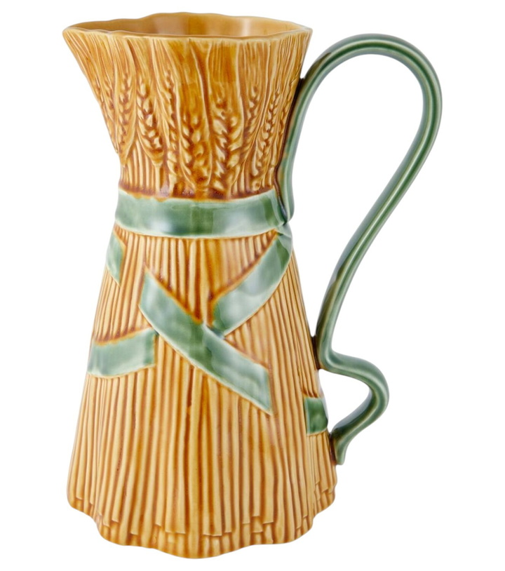 Photo: Bordallo Pinheiro Jarro Espigas ceramic pitcher