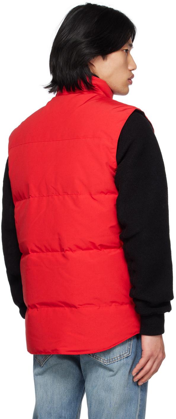 Canada Goose Red Freestyle Crew Down Vest