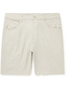 Onia - Straight-Leg Linen-Blend Shorts - Neutrals