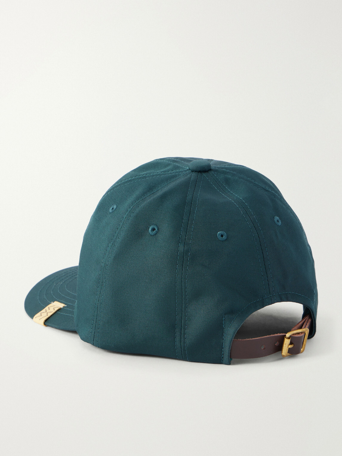 Visvim - Excelsior Wool and Silk-Blend Twill Cap - Green