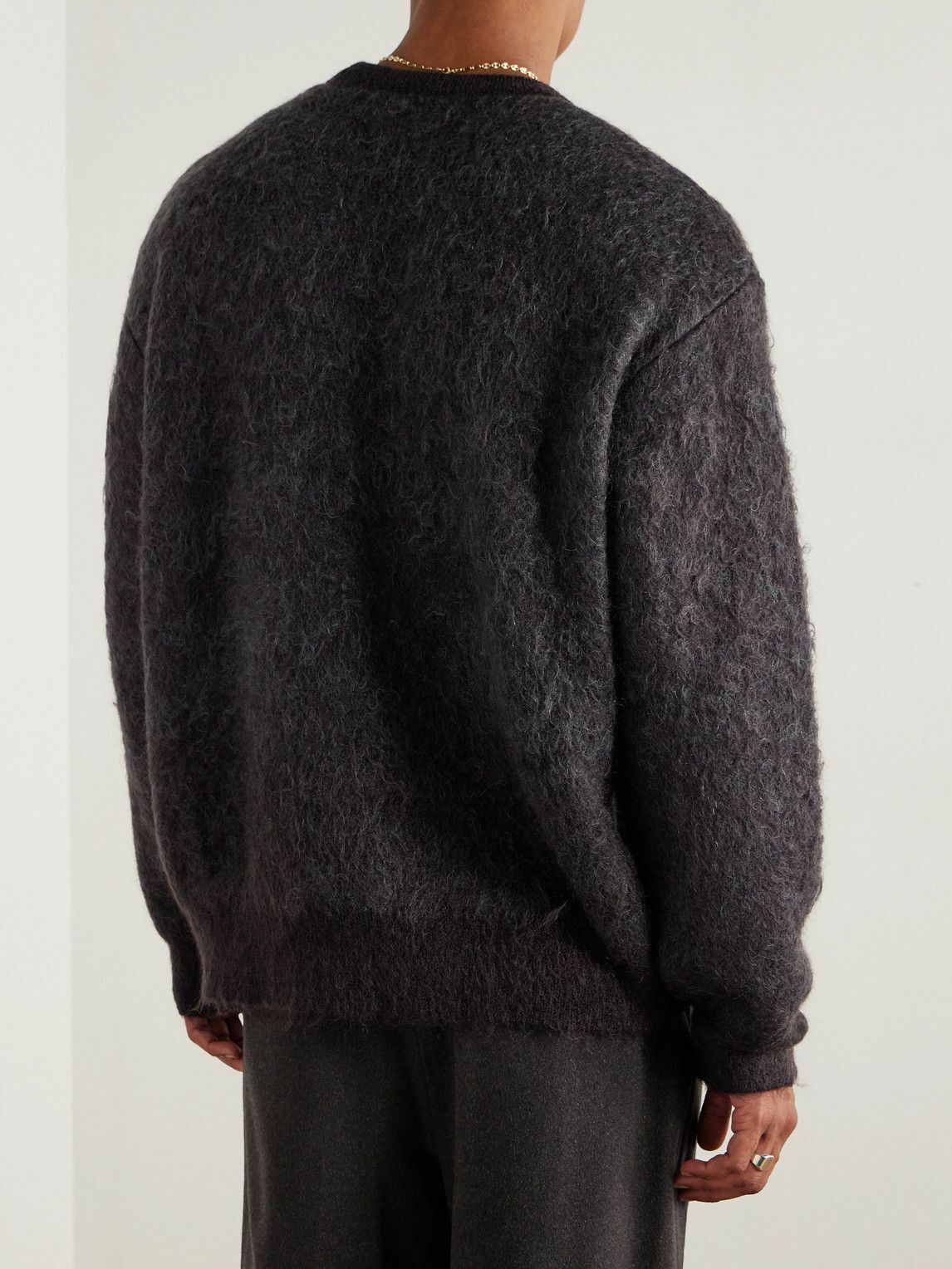 ssstein - Jacquard-Knit Sweater - Brown