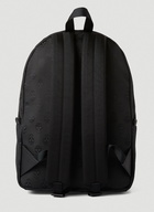 Metropolitan Biker Skull Backpack in Black