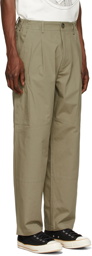 Labrum Beige Elasticized Pocket Cargo Pants