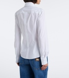 Dolce&Gabbana Cotton-blend poplin shirt
