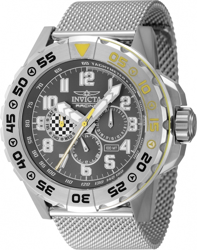 Photo: Invicta Racing Quartz Black Dial Unisex Watch 47214