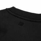 AMI Paris Men's Heart Crew Sweatshirt in Black