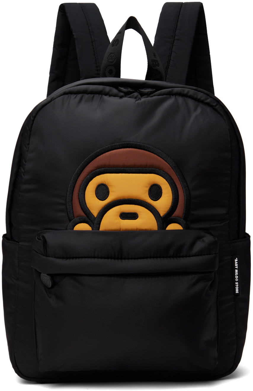 BAPE Black Baby Milo Medium Backpack