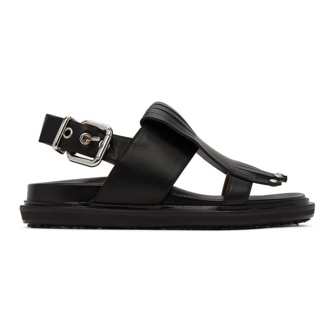 Marni Black Tassel Sandals Marni