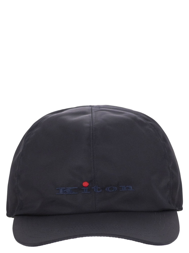 Photo: Kiton Baseball Cap With Logo