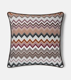 Missoni Pantelleria Zigzag cotton-blend cushion