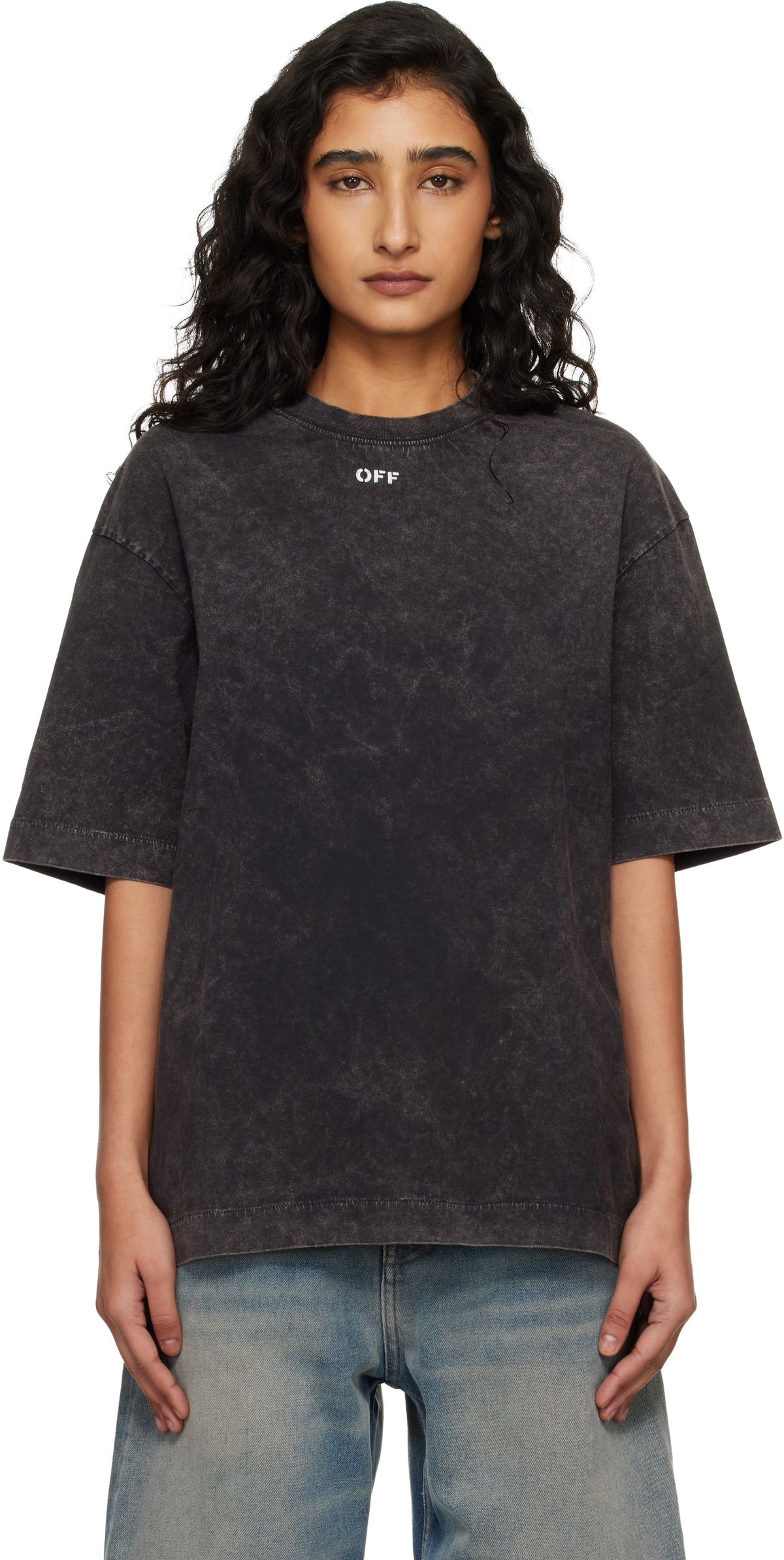Off-White Black Arrow Confetti Skate T-shirt