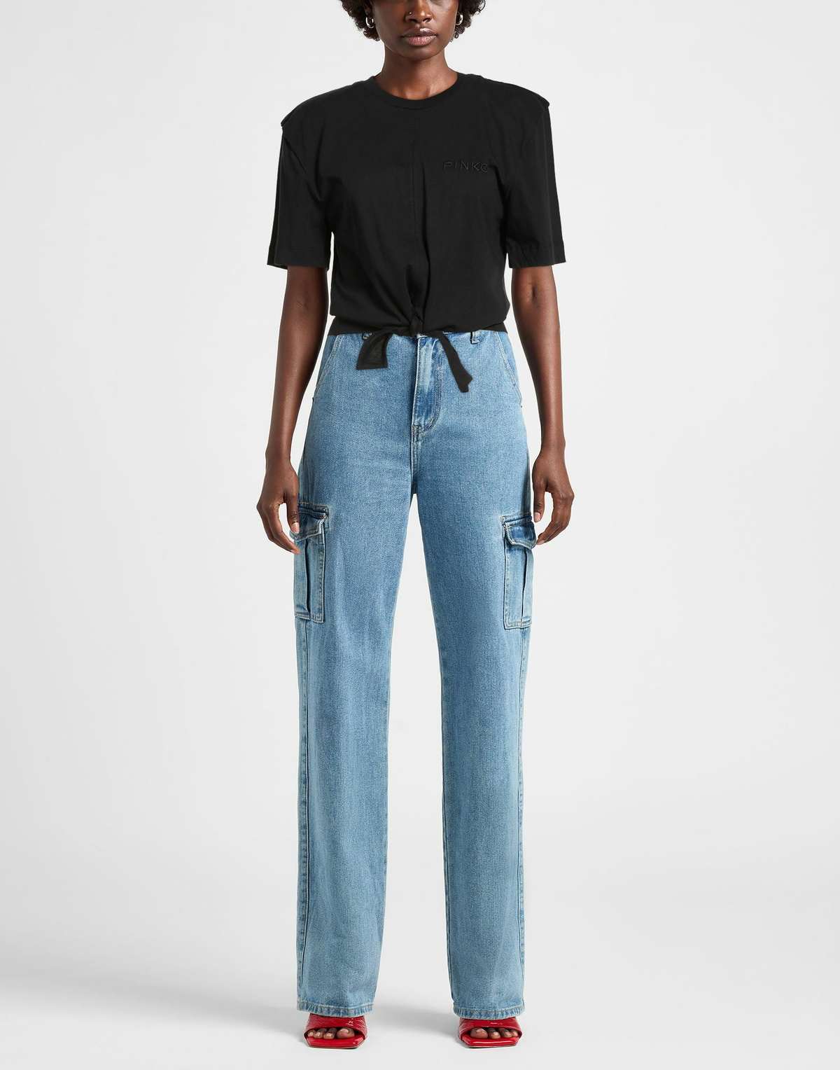 Pinko Womens T-shirt in Black